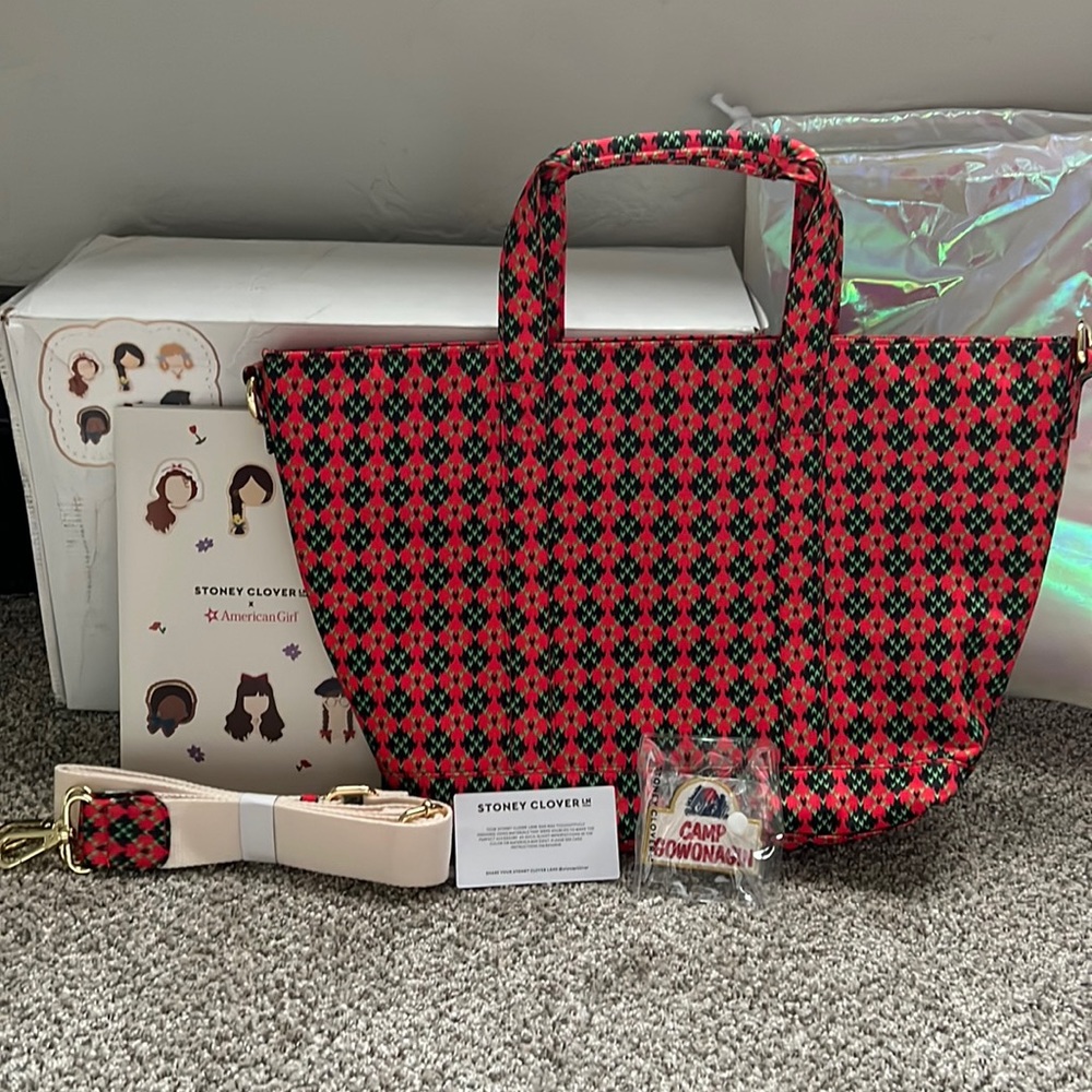 Stoney Clover Lane NWT Molly American Girl Mini Tote w/ patch, original packing